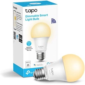 TP-Link Tapo L510E Smart bulb White, Yellow Wi-Fi, Dimmable, E27, W...
