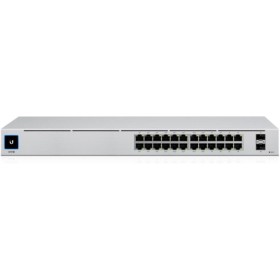 Switch Ubiquiti UniFi Gigabit USW-24, 24 port, 10/100/1000 Mbps - h...