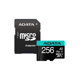 Card de Memorie MicroSDXC Adata 256GB, Adaptor SD, Class 10 - hikvi...
