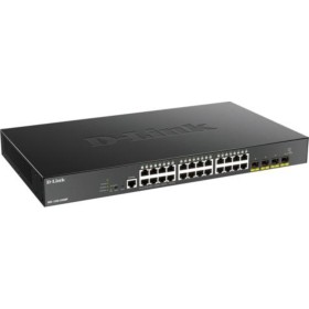 Switch D-Link DGS-1250-28XMP, 24 port, 10/100/1000 Mbps - hikvision...