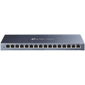 Switch TP-Link TL-SG116E, 16 port, 10/100/1000 Mbps - hikvision-rom...