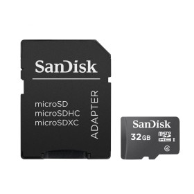 Card de Memorie MicroSDHC SanDisk 32GB, Adaptor SD, Class 4 - hikvi...