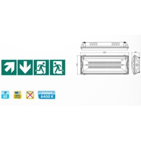 Lampa LED emergenta cu baterie Li-ion Vivalux CASTOR, 5W, 3.7V, 220...