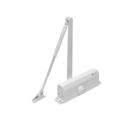 Amortizor hidraulic cu brat SA-5044AW-wh, alb Pentru: usi cu greuta...