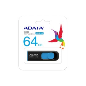 Memorie USB Flash Drive Adata AUV128-64G-RBE, 64GB, USB 3.2, negru ...