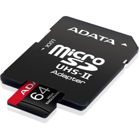Card de Memorie MicroSDXC Adata, 64GB, Adaptor SD, Class 10 - hikvi...