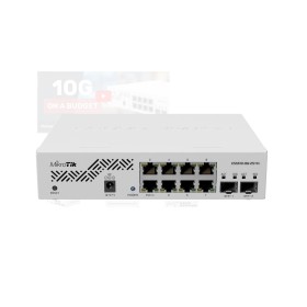 MIKROTIK, CSS610-8G-2S+IN 8G, 2 SFP+ Port , Indoor Switch 64kb Flas...