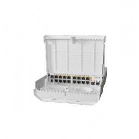Mikrotik Outdoor Switch, CRS318-16P-2S+OUT, 16 x 10/100/1000, 2 x S...
