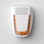 Sirena de alarma pentru exterior Venitem Mose L MW Matt white, Secu...