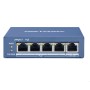 Switch Hikvison DS-3E0505P-E, 4-port, PoE - hikvision-romania.ro