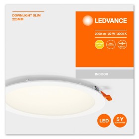 Spot LED incastrat Ledvance RECESS DOWNLIGHT SLIM, 22W, 2000 lm, lu...