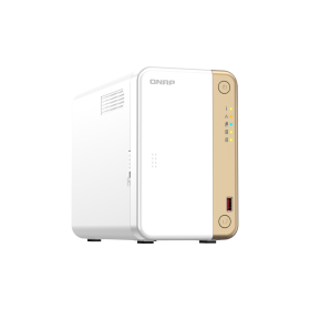 NAS QNAP 262 2-Bay, CPU Intel Celeron N4505 2-core/2-thread process...