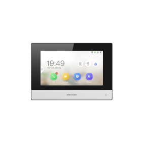 Monitor videointerfon Hikvision DS-KH6320Y-WTE2, 2 fire, 4 7-inch I...