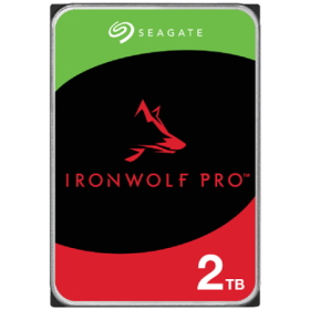HDD NAS SEAGATE IronWolf Pro 2TB CMR, 3.5", 256MB, 7200RPM, SATA, R...