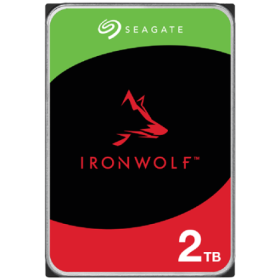 HDD NAS SEAGATE IronWolf 2TB CMR, 3.5", 256MB, 5400RPM, SATA, Rescu...