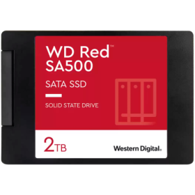 SSD NAS WD Red SA500 2TB SATA, 2.5", 7mm, Read/Write: 560/520 MBps,...