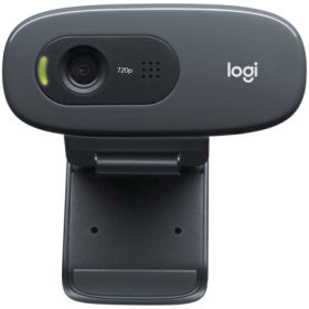 LOGITECH C270 HD Webcam - BLACK - USB - hikvision-romania.ro