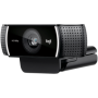 LOGITECH C922 Pro Stream Webcam - Tripod - BLACK - USB - hikvision-...