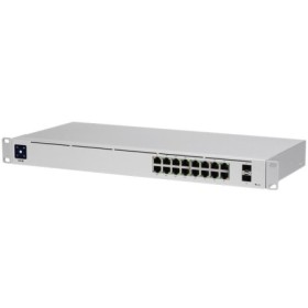 Ubiquiti USW-16-PoE 16-port Layer 2 PoE switch, 8 x GbE PoE+, 8 x G...