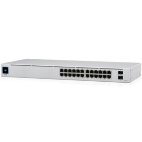 UBIQUITI Standard 24 PoE (16) GbE PoE+, (8) GbE ports (2) 1G SFP po...