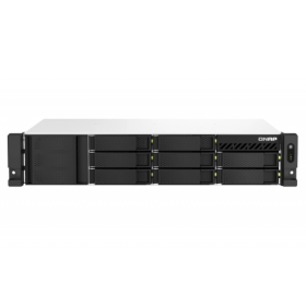 NAS QNAP 873AeU 8-Bay, CPU AMD Ryzen V1000 series V1500B 4C/8T 2.2 ...