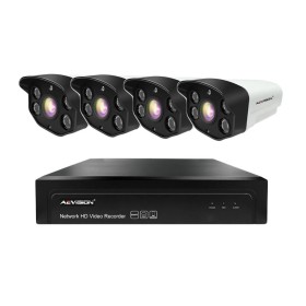AEVISIONSistem supraveghere video IP 4 camere exterior 50m 1080P Aevision