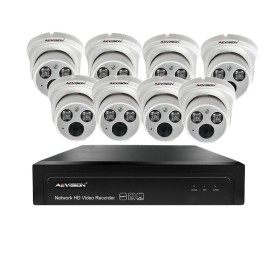 AEVISIONSistem supraveghere video IP 8 camere dome 30m 1080P Aevision