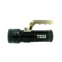 TEDLanterna metalica 1 LED 10W zoom 3 acumulatori