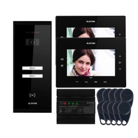 ELECTRAVideointerfon Electra Extra 7” pentru 2 familii montaj aparent