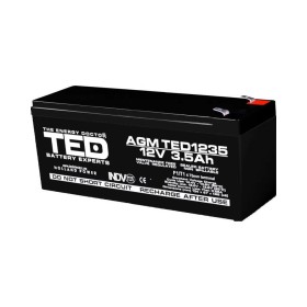 Acumulator AGM TED1234F1 12V 3.5Ah - hikvision-romania.ro