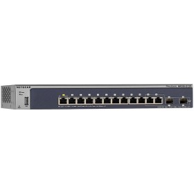 Netgear 12x 10/100/1000 with 2 fiber SFP (IPv4/IPv6 L2+ with IPv4 L...