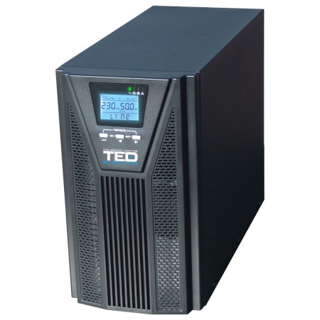 UPS 2000VA Online dubla conversie management 3 schuko TED Electric ...
