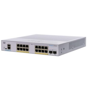 Switch CISCO CBS350-16FP-2G, 16 PORTURI 10/100/1000, 2 x SFP, POE 2...