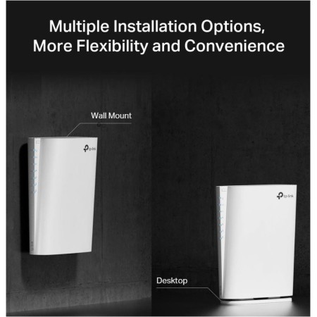 TP-link AX6000 Wi-Fi6 Range Extender, Dual-Band, RE900XD, 1× Port M...