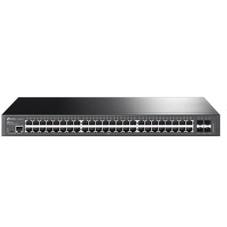 "JetStream™ 48-Port Gigabit L2+ Managed Switch with 4 10GE SFP+ Slo...