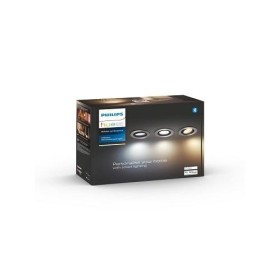 3 Spoturi LED incastrate Philips Hue Milliskin, Bluetooth, GU10, 3x...