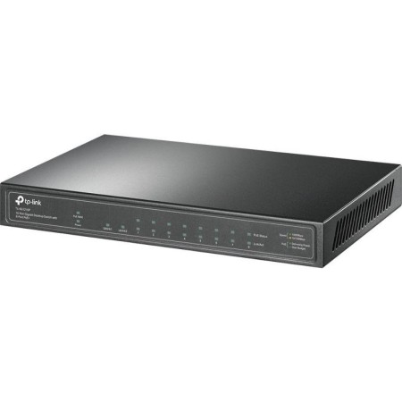 Switch TP-Link TL-SG1210P, 10 port, 10/100/1000Mbps - hikvision-rom...