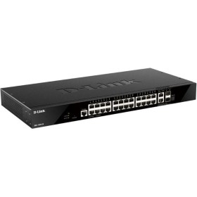 Switch D-Link DGS-1520-28, 28 porturi Gigabit,24 x 10/100/1000Base-...