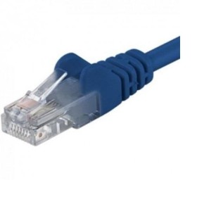 Patchcord UTP RJ45-RJ45 Cat.5e 2m albastru,UTP-5E-2-BL, pachcord di...